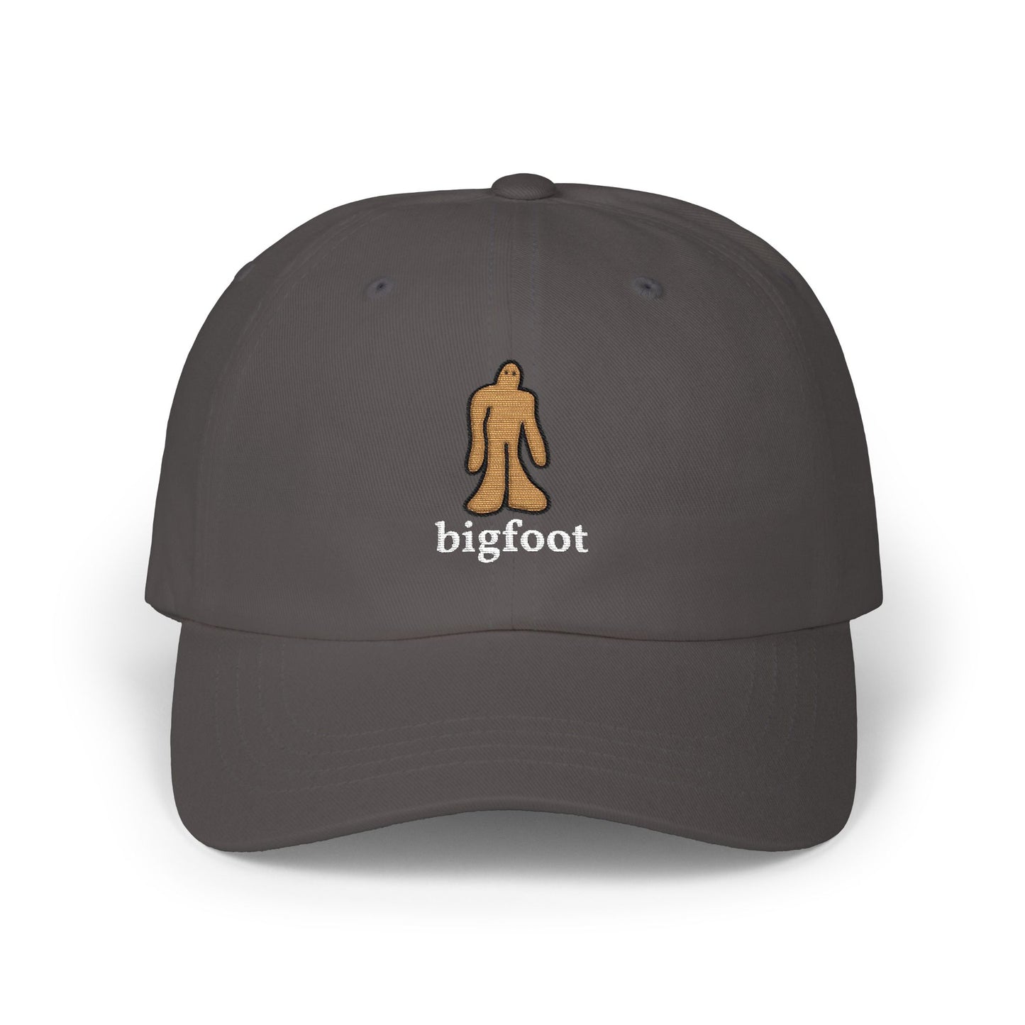 Bigfoot Doodle Embroidered Dad Cap
