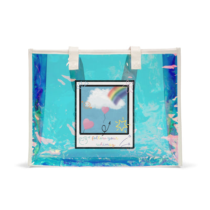 Follow Your Whimsy Holographic Tote Bag