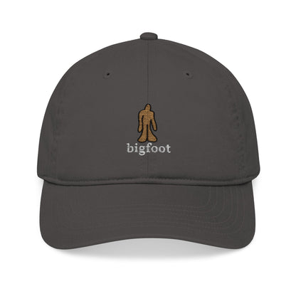 Organic Embroidered Bigfoot Baseball Cap