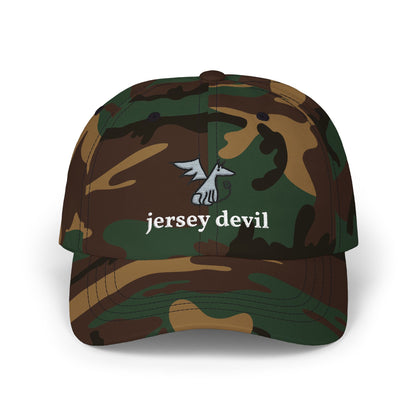 Jersey Devil Doodle Embroidered Dad Hat