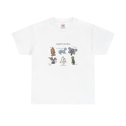 Cryptid Doodles Cotton Tee