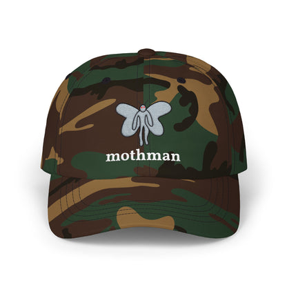 Embroidered Mothman Doodle Dad Cap