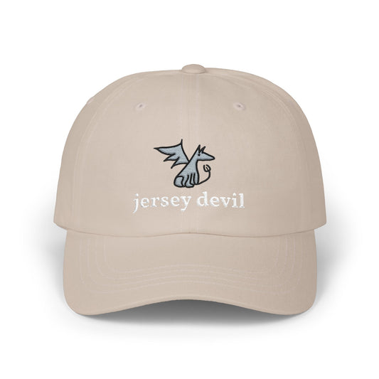 Jersey Devil Doodle Embroidered Dad Hat