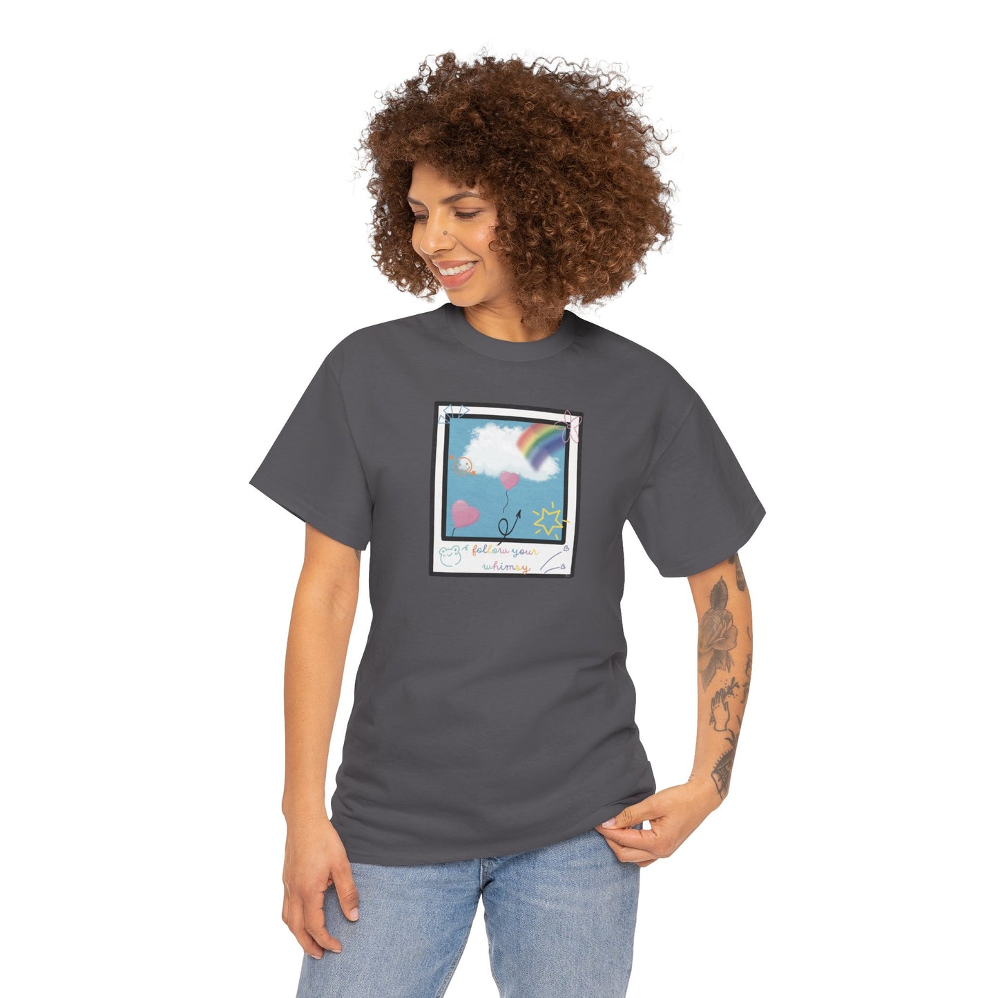 Follow Your Whimsy Doodle Polaroid T Shirt