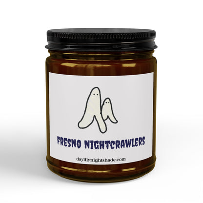 Fresno Nightcrawlers Scented Soy Candle Vanilla Bean