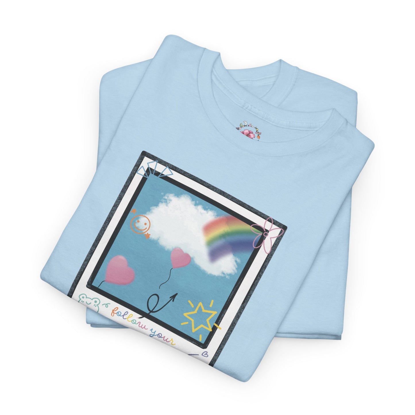 Follow Your Whimsy Doodle Polaroid T Shirt