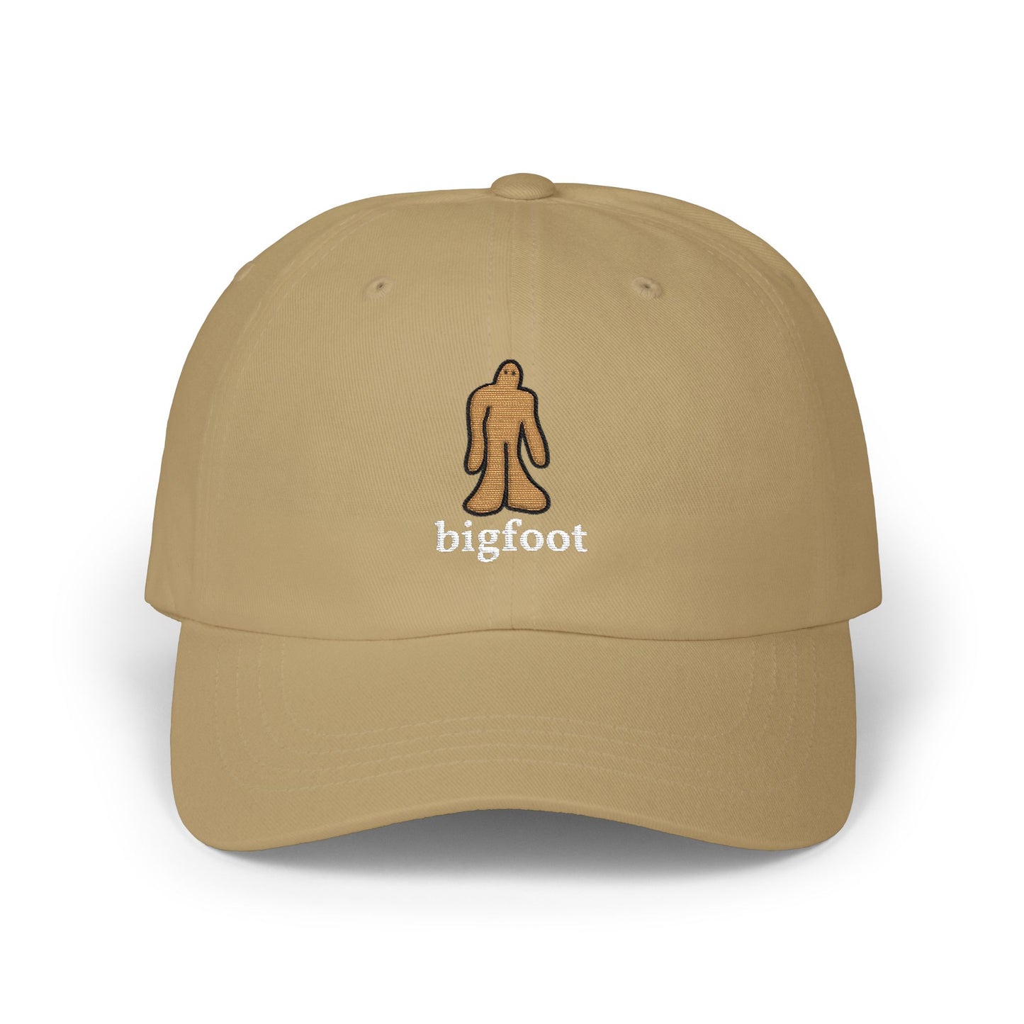 Bigfoot Doodle Embroidered Dad Cap
