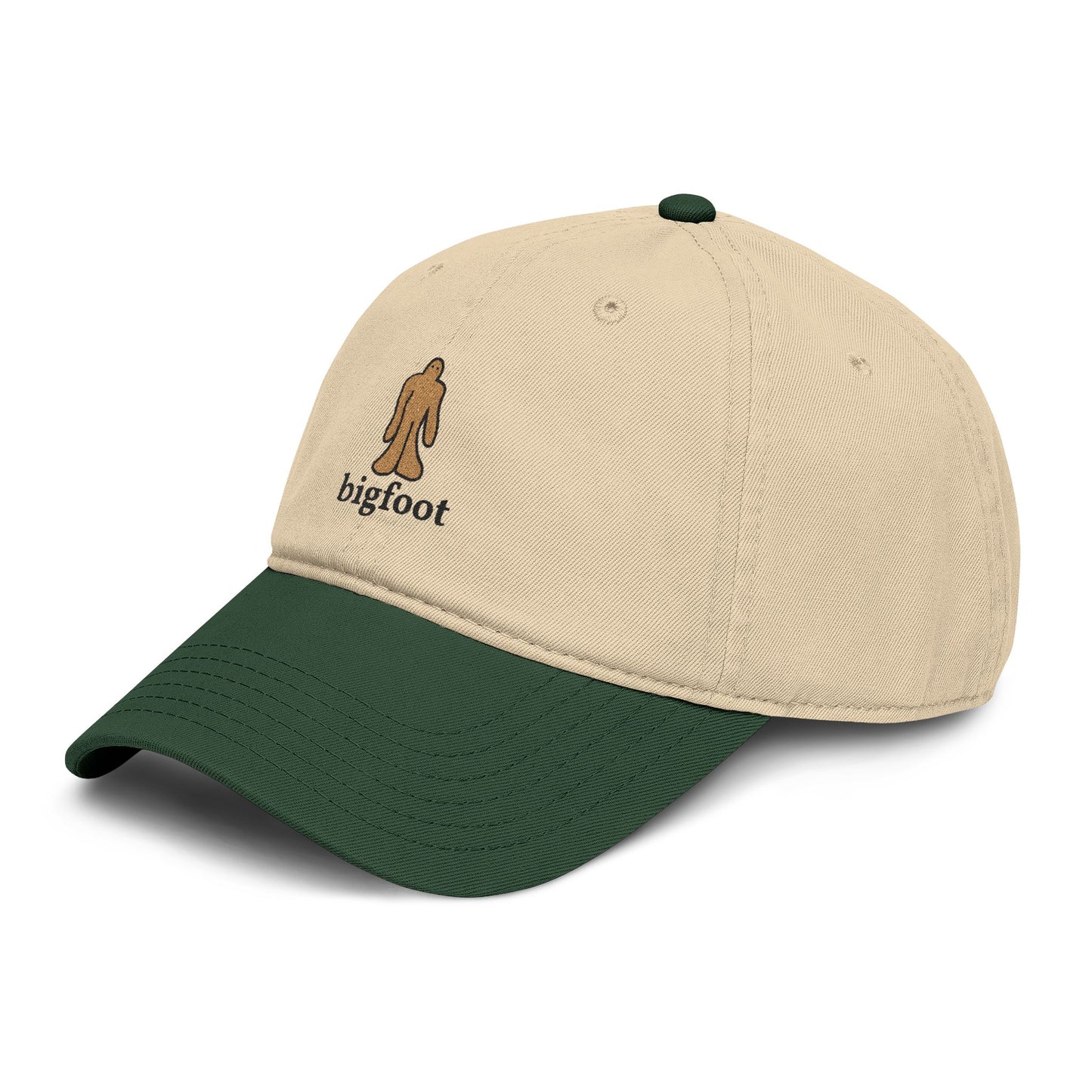 Bigfoot Doodle Embroidered Baseball Cap