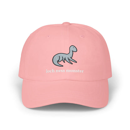 Embroidered Loch Ness Monster Nessie Doodle Dad Hat