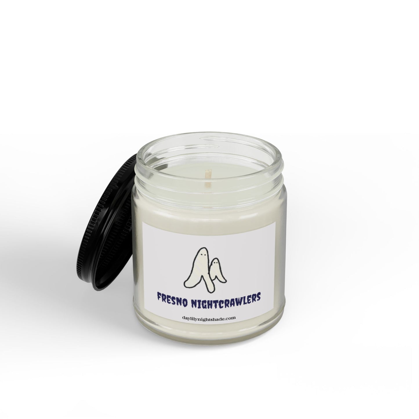 Fresno Nightcrawlers Scented Soy Candle Vanilla Bean