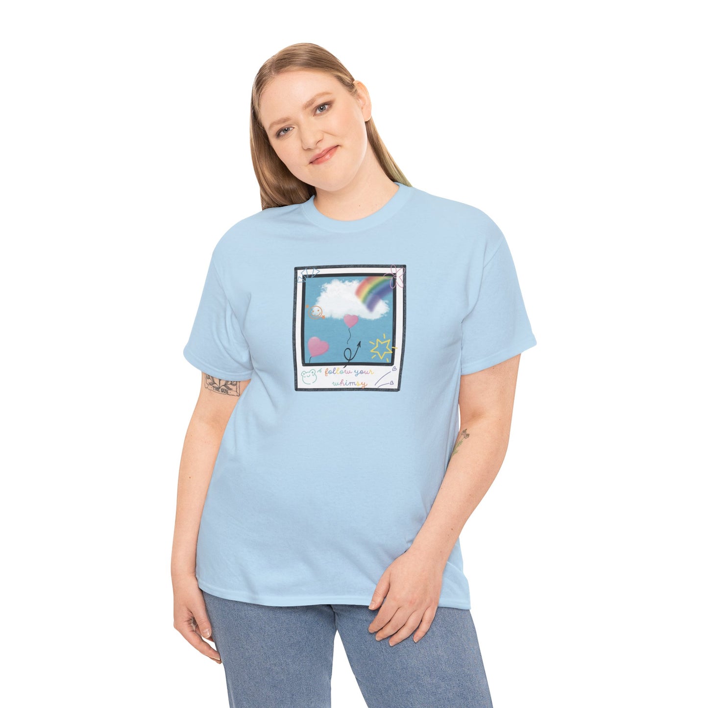 Follow Your Whimsy Doodle Polaroid T Shirt