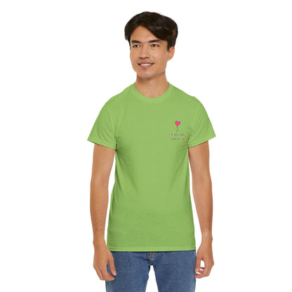 Follow Your Whimsy Heart Balloon Embroidered T Shirt