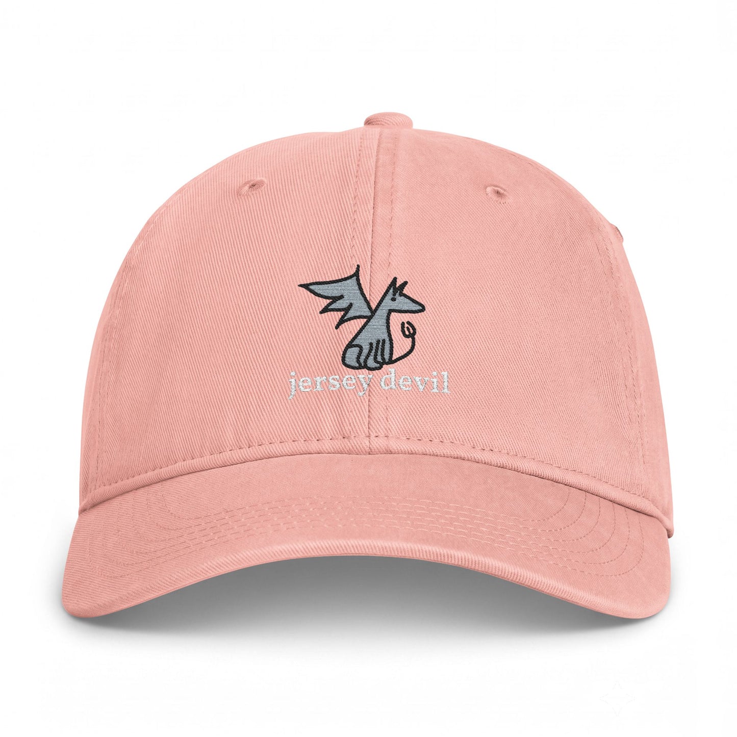 Jersey Devil Doodle Embroidered Baseball Hat
