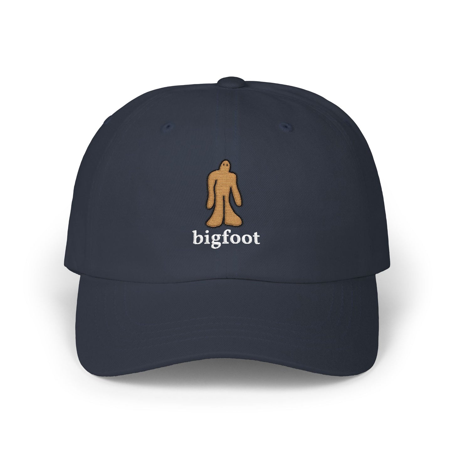 Bigfoot Doodle Embroidered Dad Cap