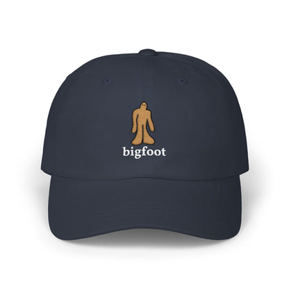Bigfoot Doodle Embroidered Dad Cap