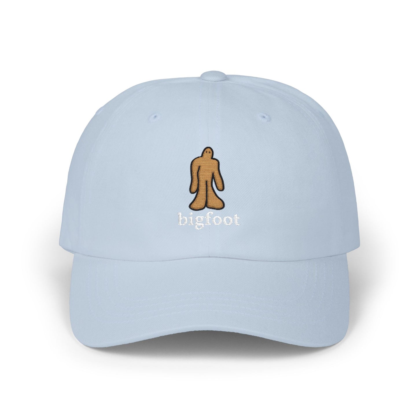 Bigfoot Doodle Embroidered Dad Cap