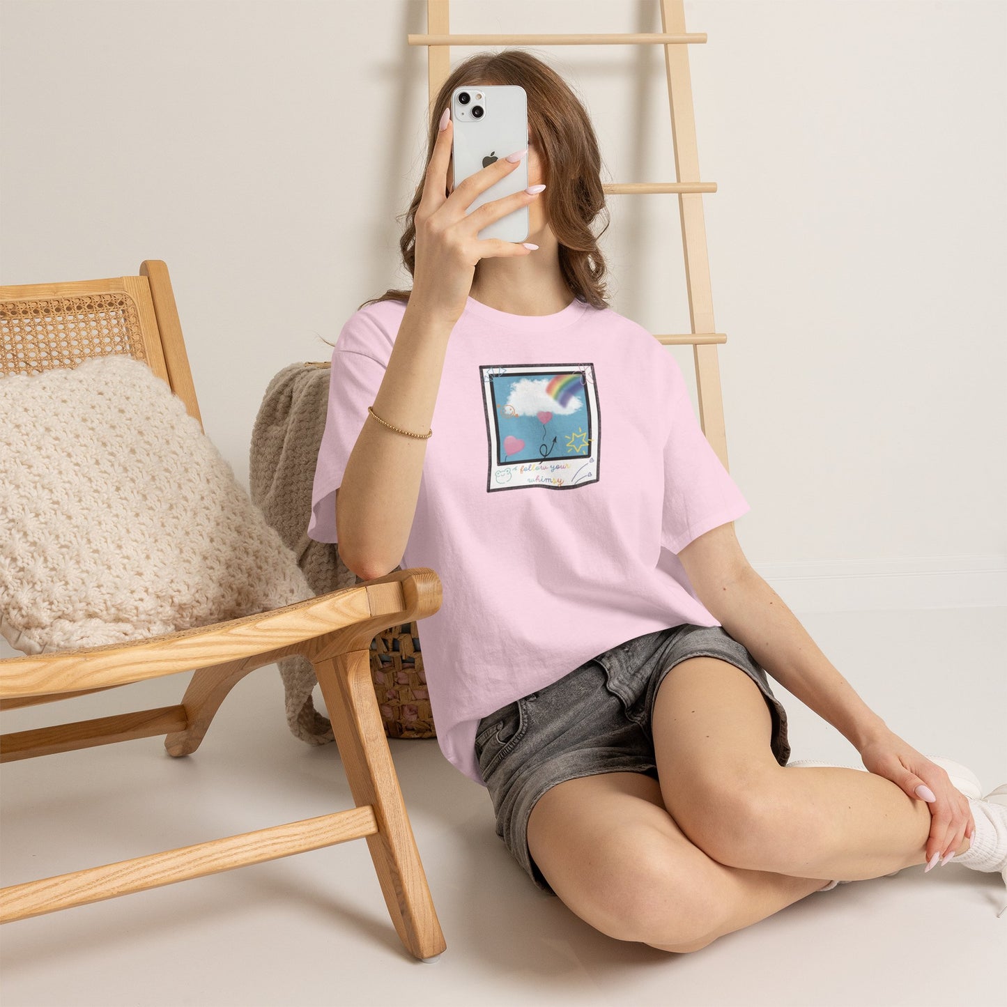 Follow Your Whimsy Doodle Polaroid T Shirt