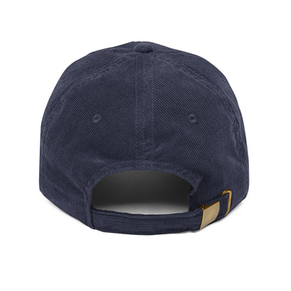 Corduroy Bigfoot Doodle Embroidered Cap