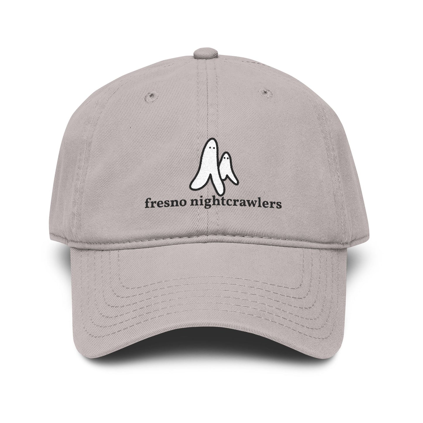 Embroidered Fresno Nightcrawlers Doodle Washed Baseball Cap