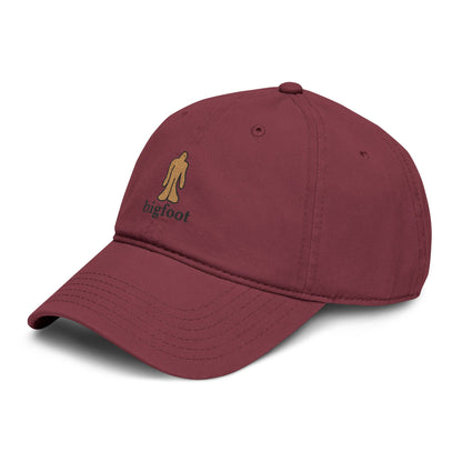 Bigfoot Doodle Embroidered Baseball Cap