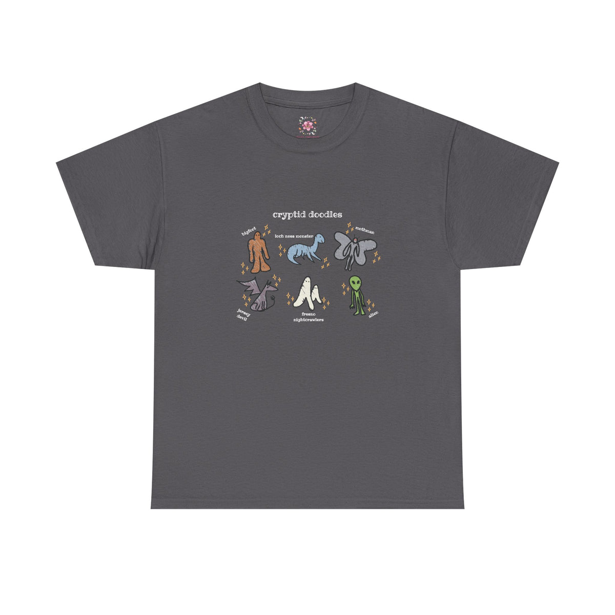 Cryptid Doodles Cotton Tee