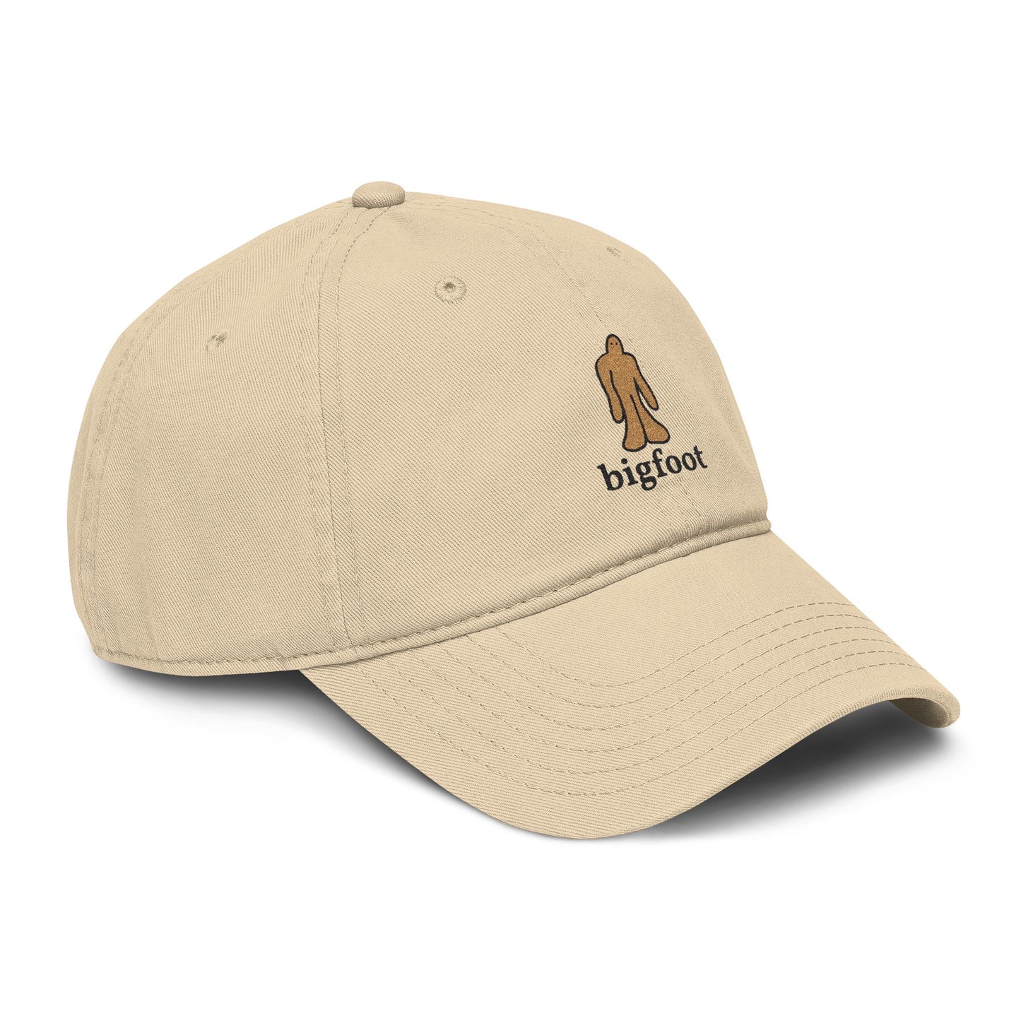 Bigfoot Doodle Embroidered Baseball Cap