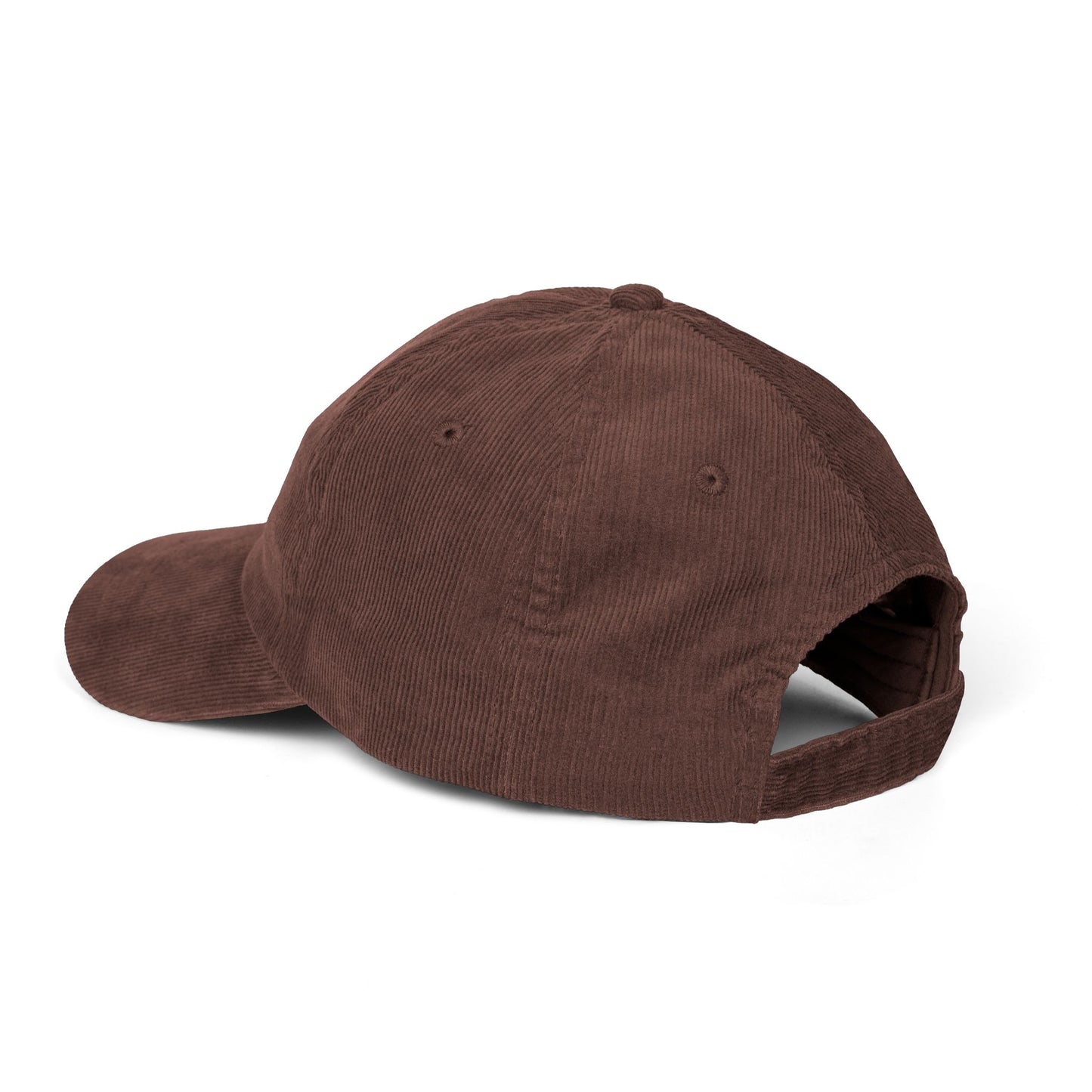 Corduroy Bigfoot Doodle Embroidered Cap