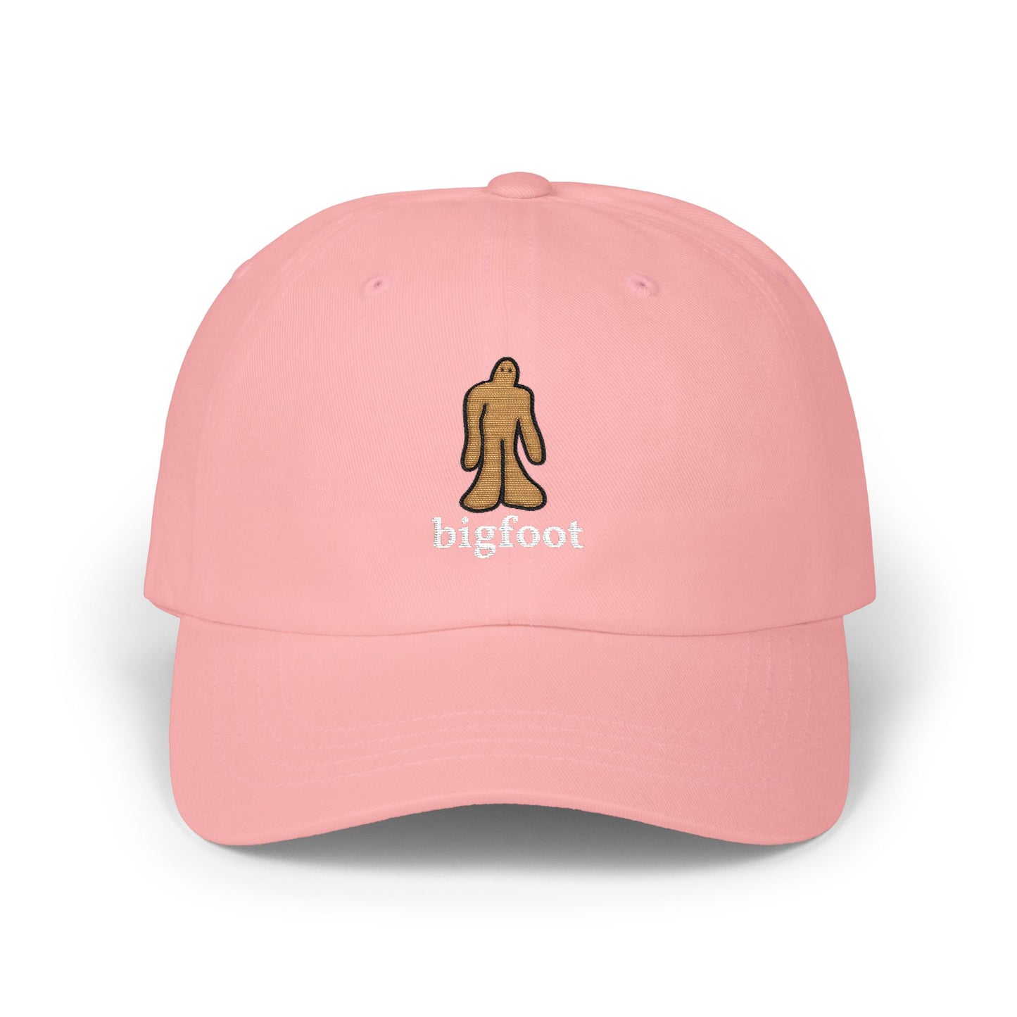 Bigfoot Doodle Embroidered Dad Cap
