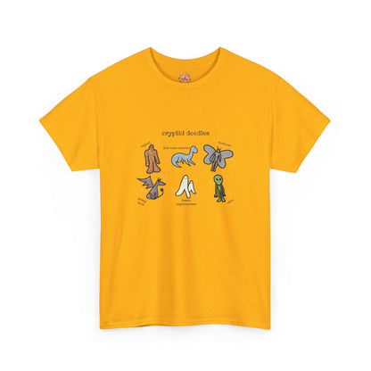Cryptid Doodles Cotton Tee