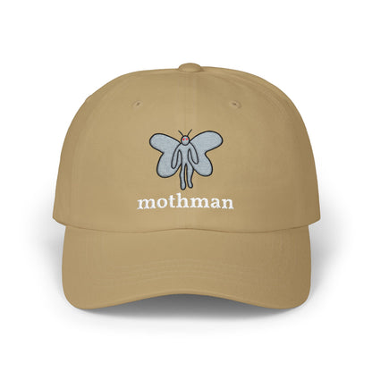 Embroidered Mothman Doodle Dad Cap