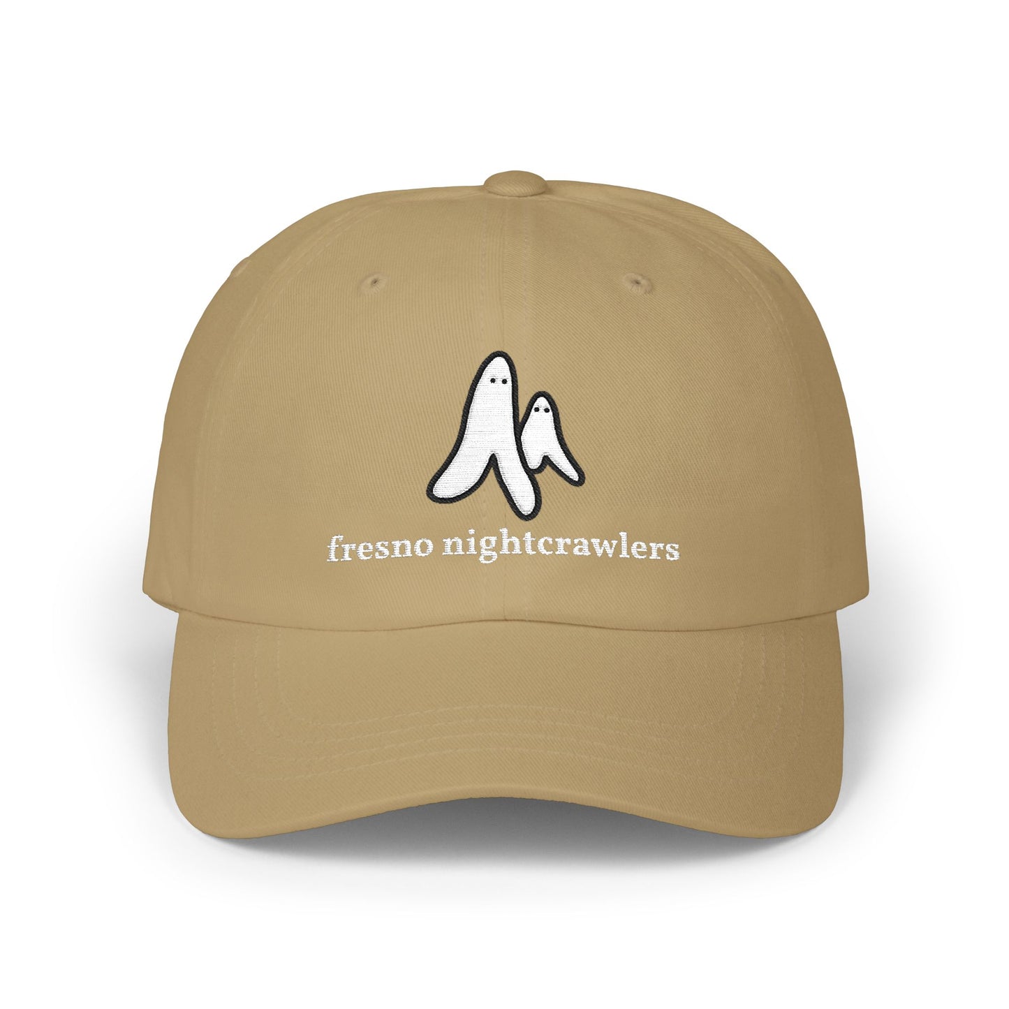 Fresno Nightcrawlers Doodle Embroidered Dad Hat