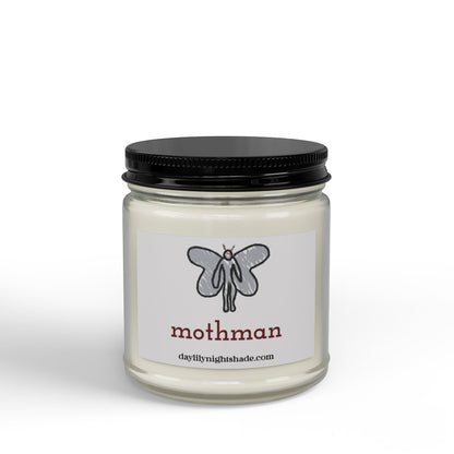 Mothman Scented Soy Candle Eucalyptus and Lavender