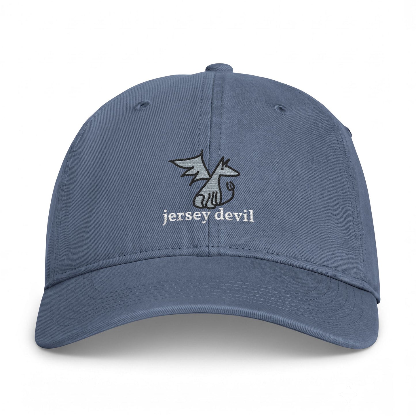 Jersey Devil Doodle Embroidered Baseball Hat