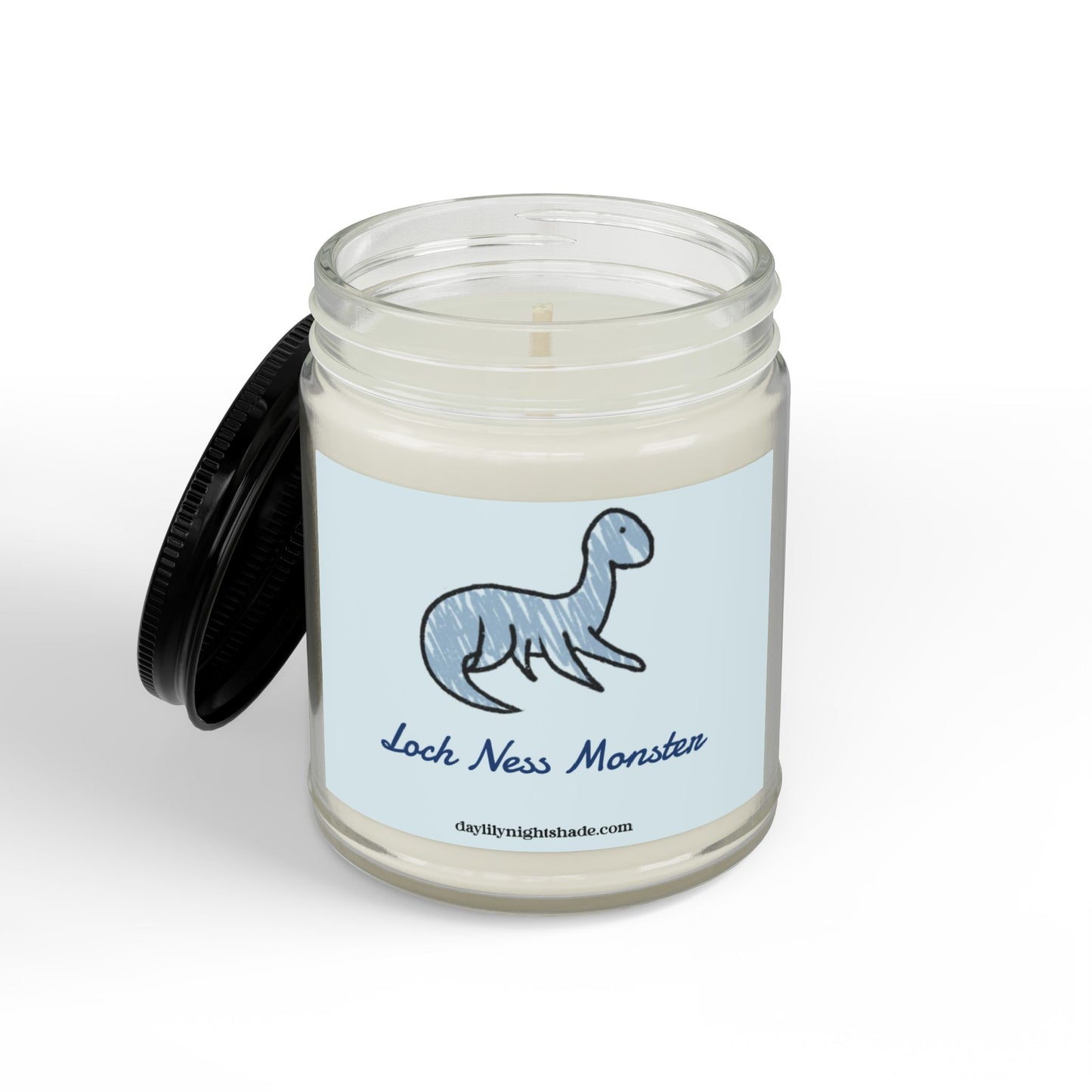Loch Ness Monster Scented Soy Candle Sea Breeze