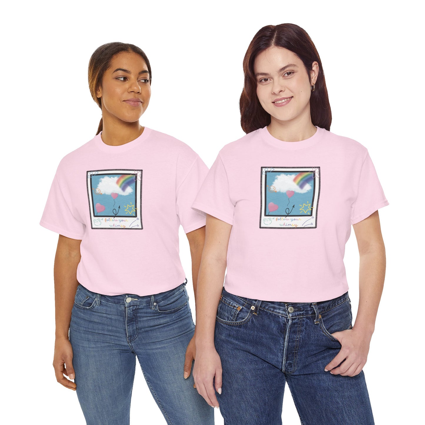 Follow Your Whimsy Doodle Polaroid T Shirt