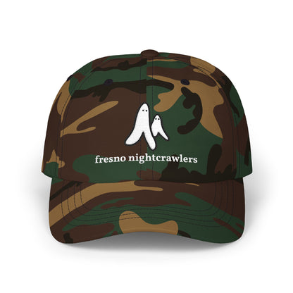 Fresno Nightcrawlers Doodle Embroidered Dad Hat