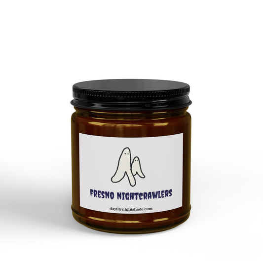 Fresno Nightcrawlers Scented Soy Candle Vanilla Bean