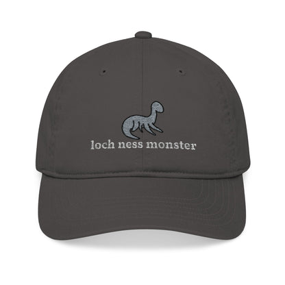 Embroidered Loch Ness Monster Nessie Doodle Dad Hat