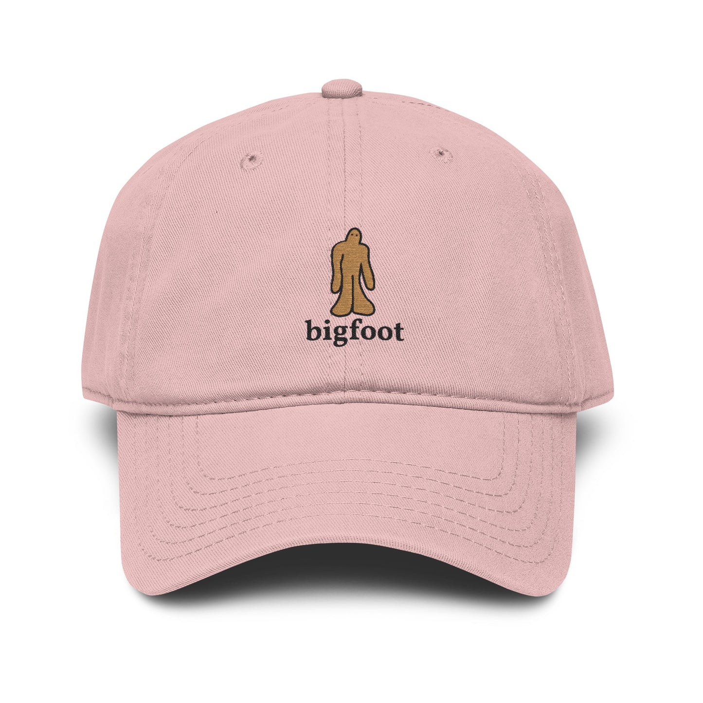 Bigfoot Doodle Embroidered Baseball Cap