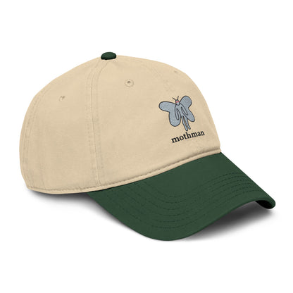 Embroidered Mothman Doodle Baseball Cap