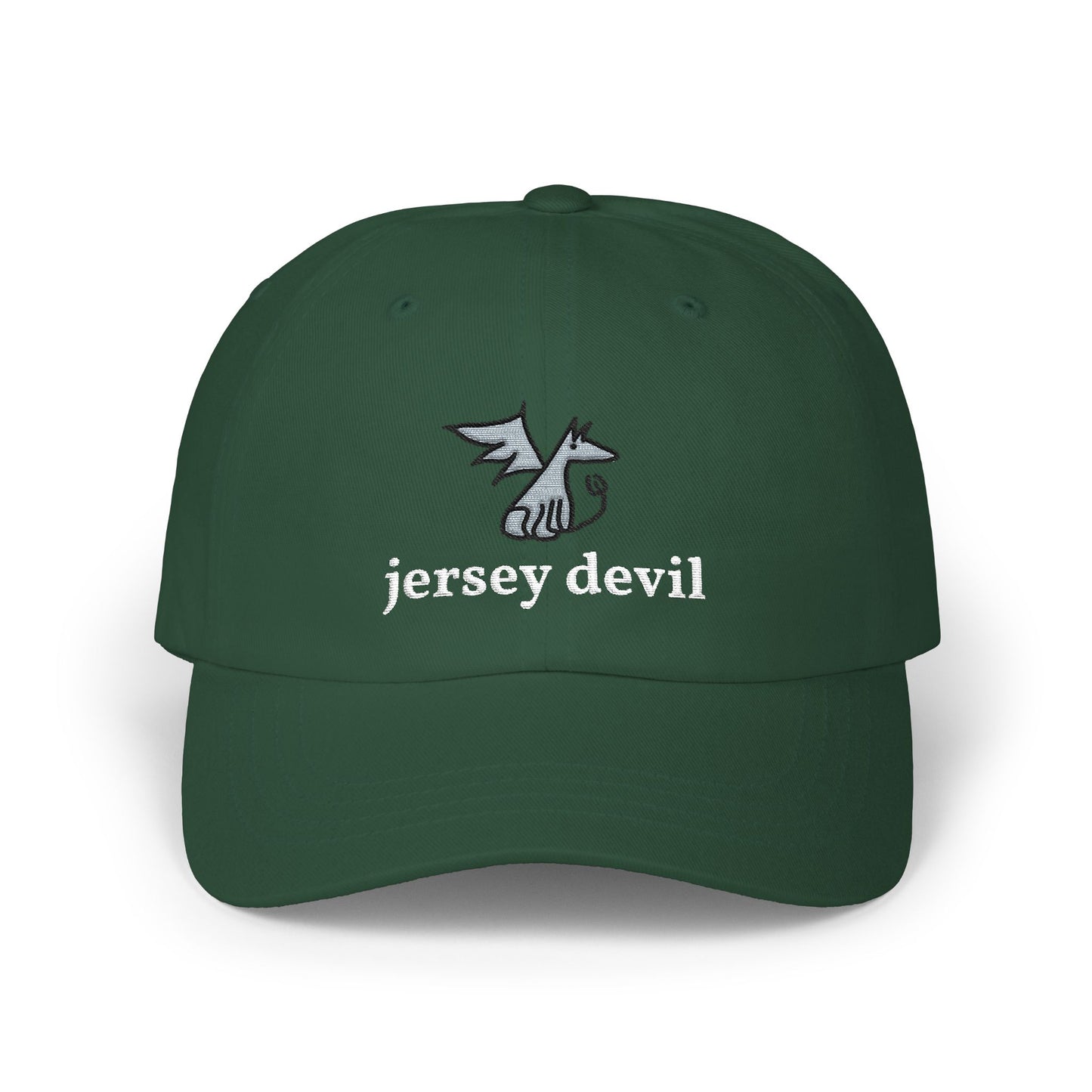 Jersey Devil Doodle Embroidered Dad Hat