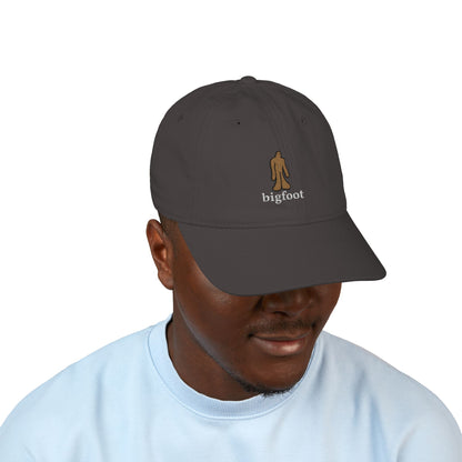 Organic Embroidered Bigfoot Baseball Cap