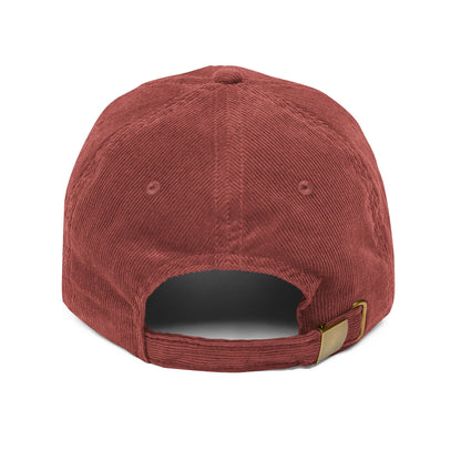 Corduroy Bigfoot Doodle Embroidered Cap