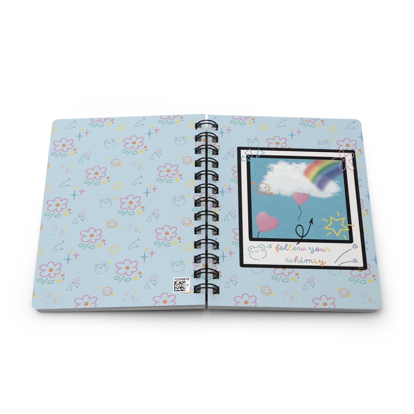'Follow Your Whimsy' Spiral Notebook