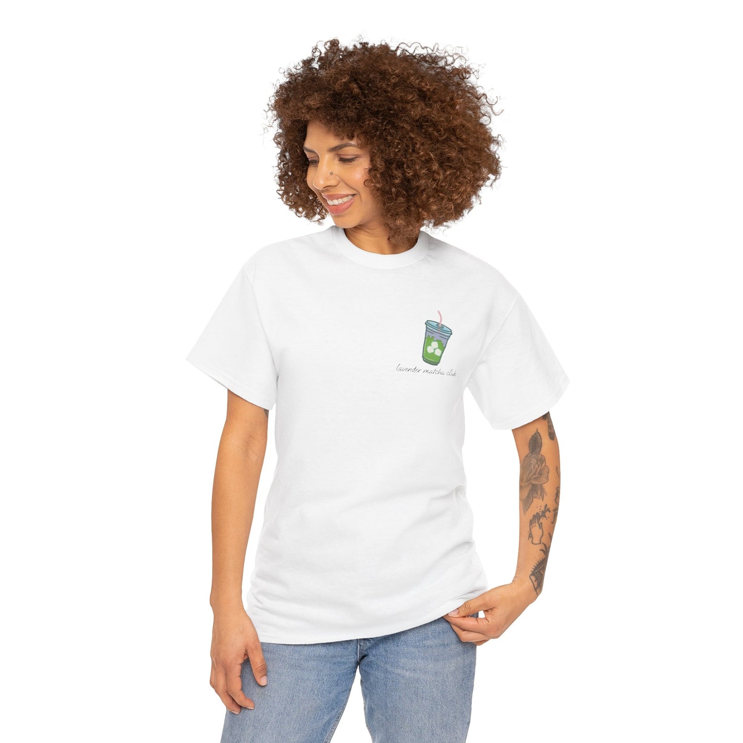 Lavender Matcha Club T Shirt