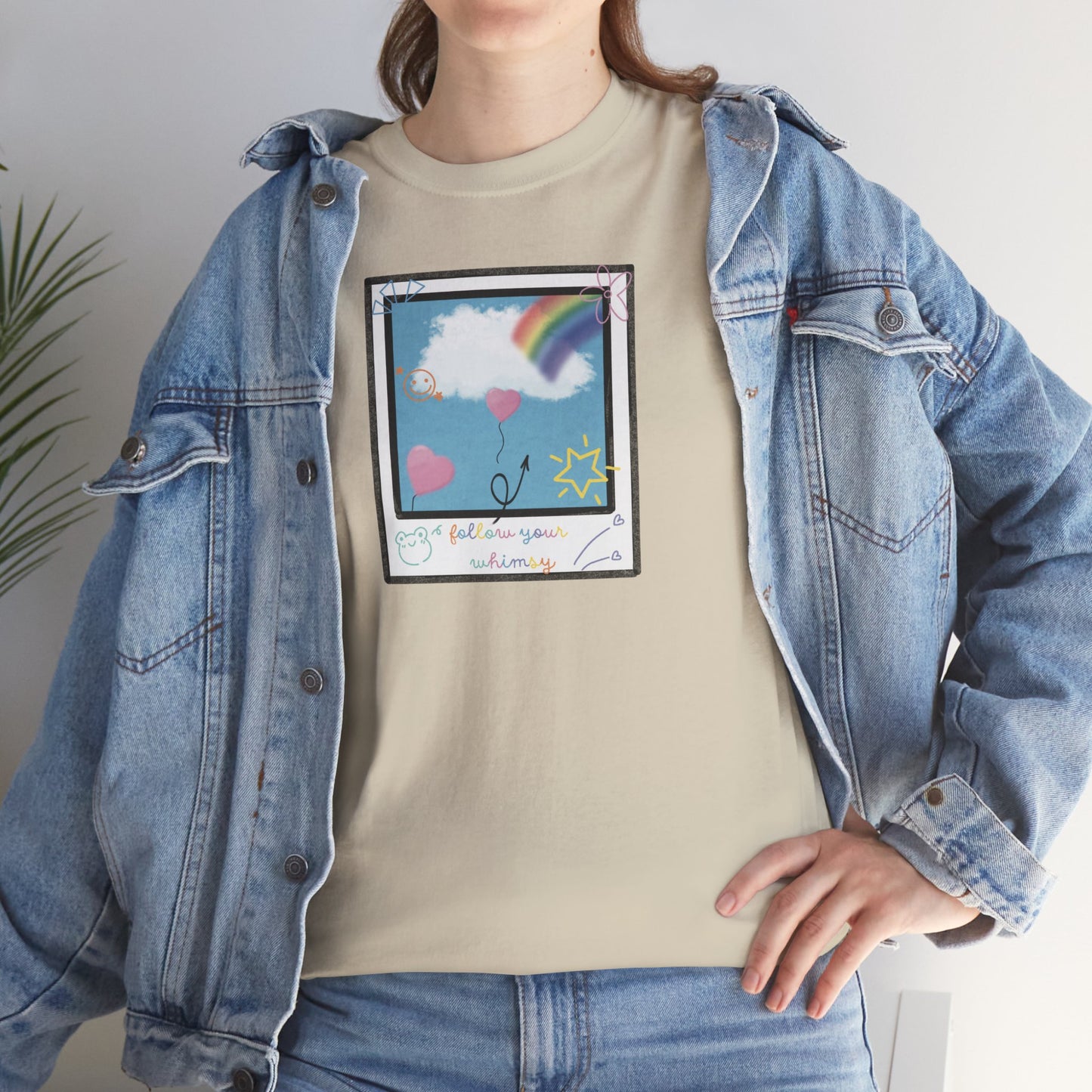 Follow Your Whimsy Doodle Polaroid T Shirt