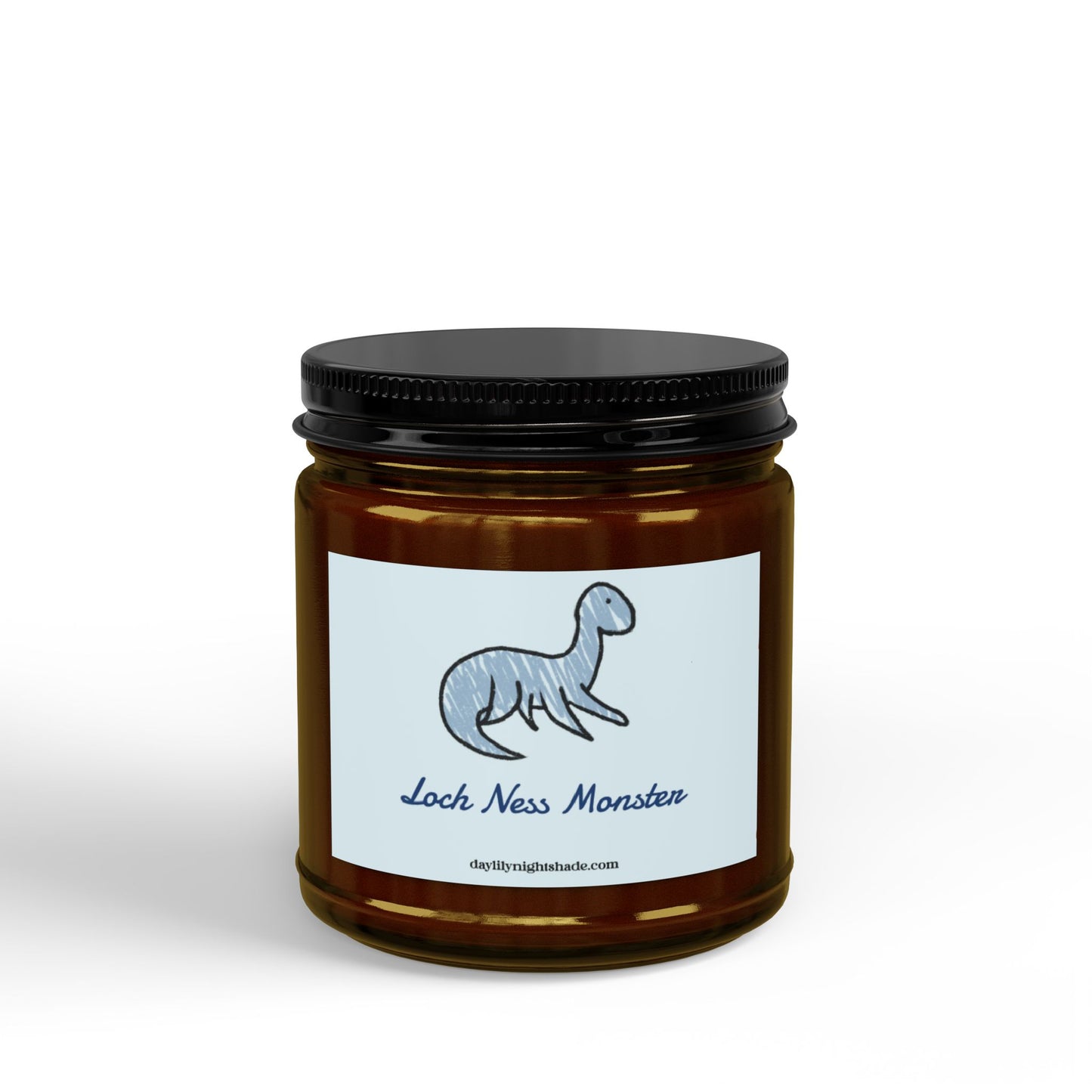 Loch Ness Monster Scented Soy Candle Sea Breeze