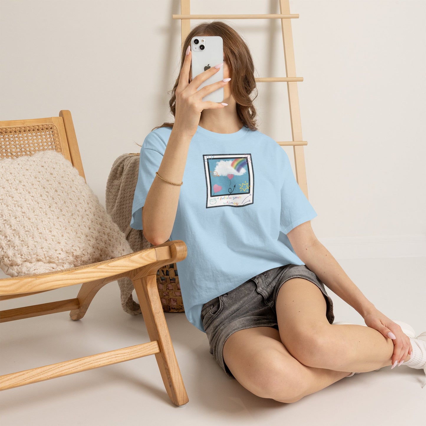 Follow Your Whimsy Doodle Polaroid T Shirt
