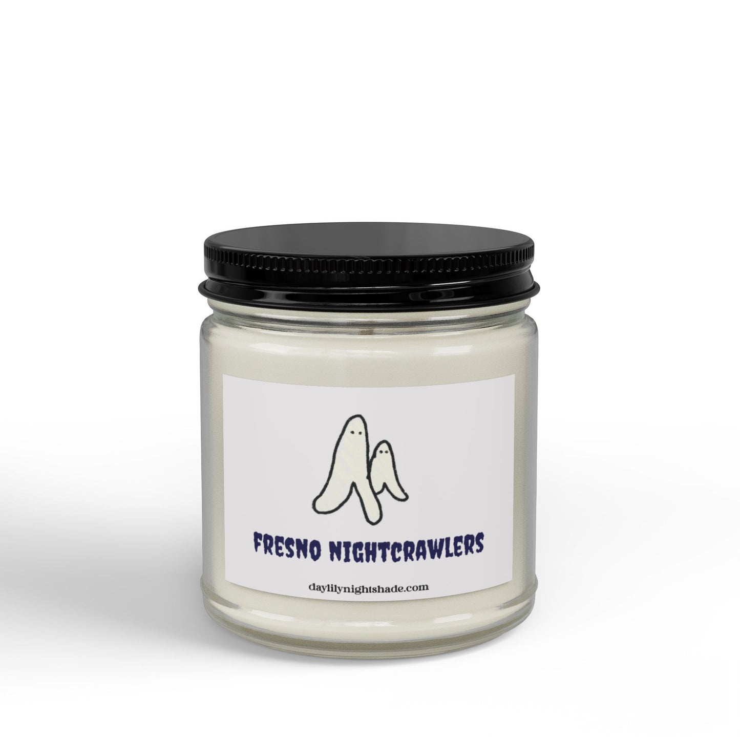 Fresno Nightcrawlers Scented Soy Candle Vanilla Bean