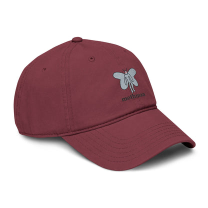 Embroidered Mothman Doodle Baseball Cap